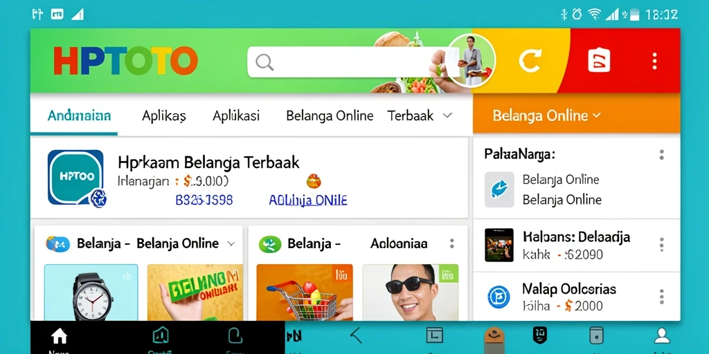 Antarmuka HPTOTO yang menarik dan mudah digunakan.