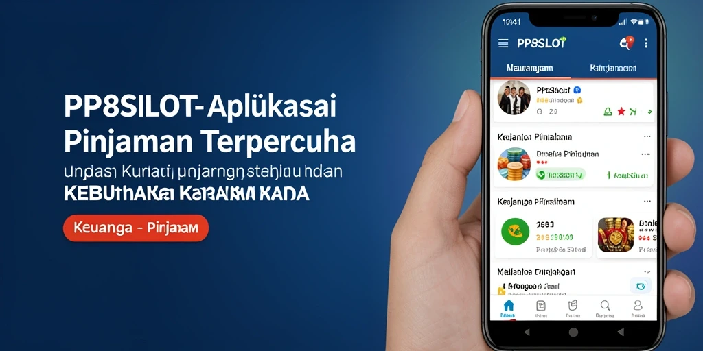 Antarmuka pengguna PP8SLOT yang sederhana dan intuitif.