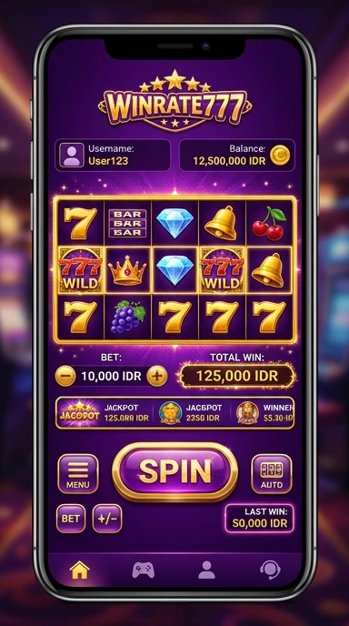 winrate777 tampilan beranda
