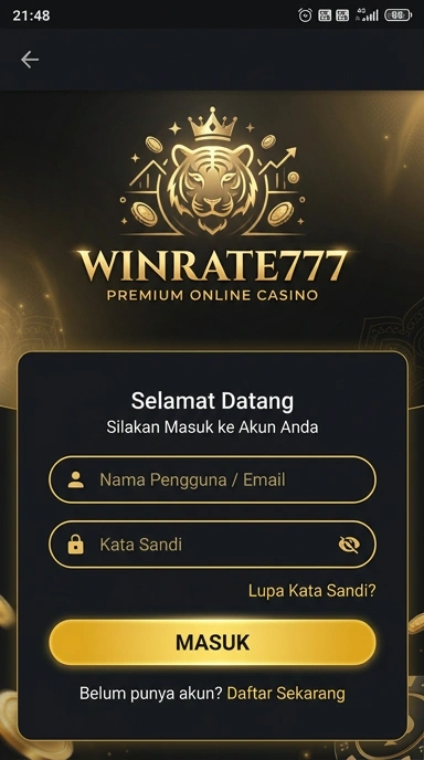 Panduan Masuk Akun winrate777 untuk Pengguna Android