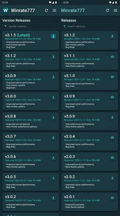 Riwayat Versi winrate777 untuk Pengguna Android Indonesia